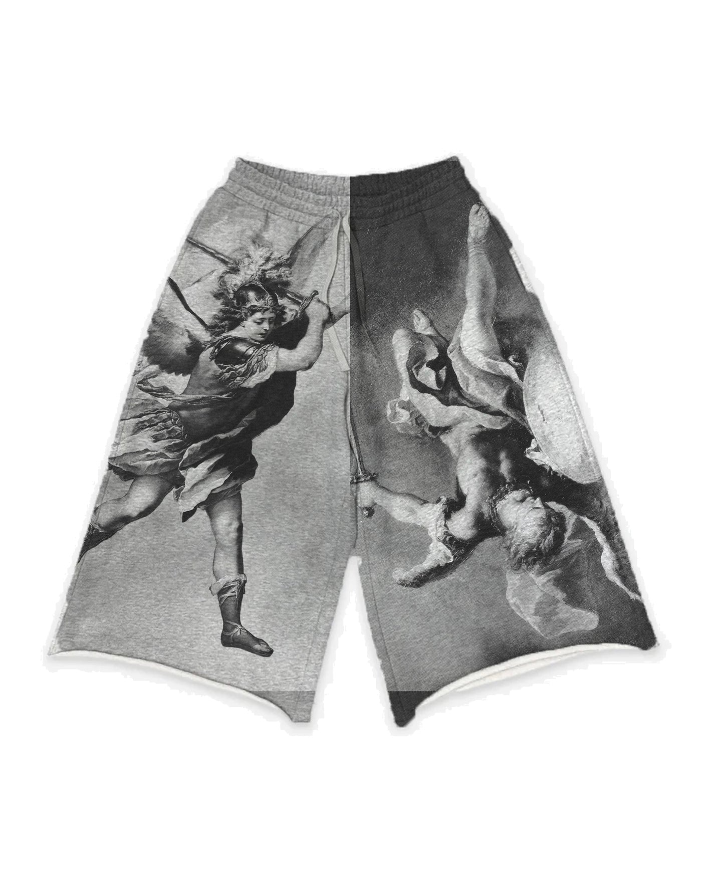 Fallen Angels Cotton Shorts - Grey