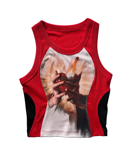 Camiseta sin mangas del Sagrado Corazón